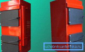 Твердопаливні котли для опалення приватного будинку - зовнішній вигляд