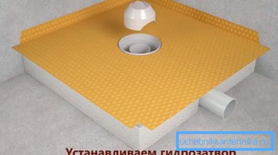встановлюємо гідрозатвор встановлюємо гідрозатвор