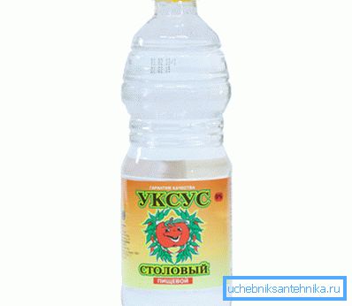 9% -й столовий оцет 9% -й столовий оцет