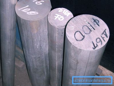 Болванки сплавів Д16 і Д16. Болванки сплавів Д16 і Д16.