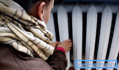 Часто температура батарей не відповідає нормативній Часто температура батарей не відповідає нормативній