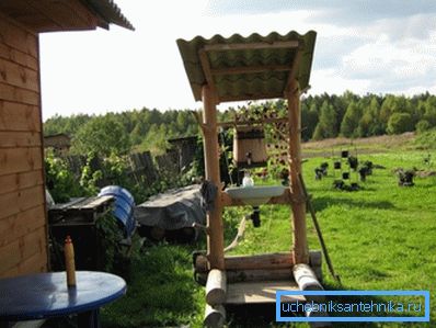 Дачний умивальник. Дачний умивальник.