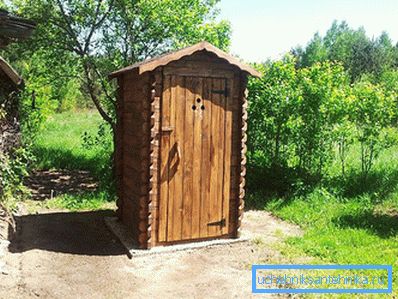 Туалет з дощок Туалет з дощок