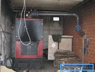 Для котла відведено окреме приміщення. Для котла відведено окреме приміщення.