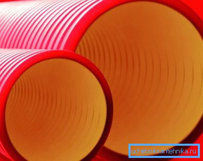 Двостінна гофрована труба для кабельних систем Двостінна гофрована труба для кабельних систем