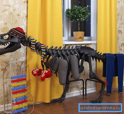 Електричний декоративний радіатор у вигляді динозавра Електричний декоративний радіатор у вигляді динозавра