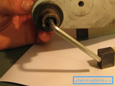 Фіксація дорна на паяльнику Фіксація дорна на паяльнику