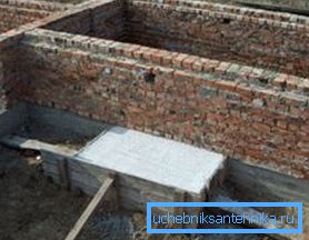 Фундамент для каміна потрібно передбачити ще при закладці будинку