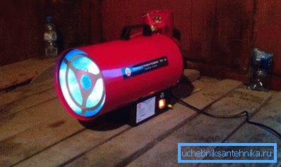 «Газова гармата» для прогріву гаража. «Газова гармата» для прогріву гаража.