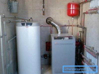 Газова установка опалення в будинку. Газова установка опалення в будинку.