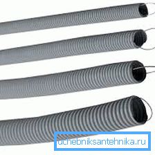 Гофровані вироби вважаються найбільш практичними, оскільки володіють хорошою гнучкістю і мають невелику вагу Гофровані вироби вважаються найбільш практичними, оскільки володіють хорошою гнучкістю і мають невелику вагу