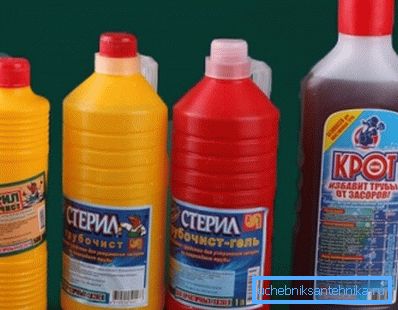 Хімічні засоби для очищення каналізації Хімічні засоби для очищення каналізації