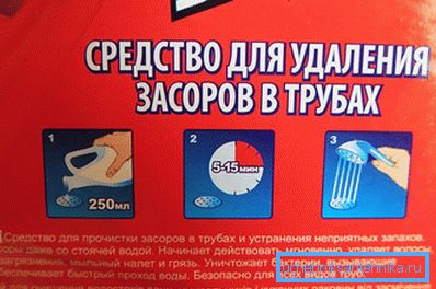 Хімія для очищення каналізації Хімія для очищення каналізації