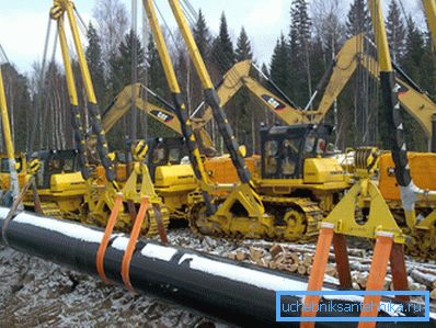 Використання при прокладанні нафтопроводу Використання при прокладанні нафтопроводу