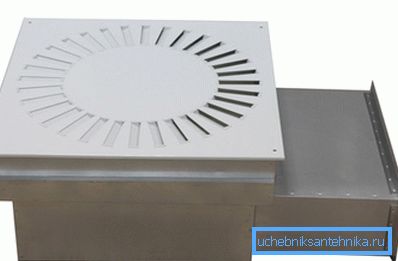 Камера статичного тиску розподіляє повітряний потік по всій площі решітки. Камера статичного тиску розподіляє повітряний потік по всій площі решітки.
