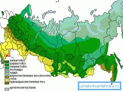 Кліматичні зони РФ. Кліматичні зони РФ.