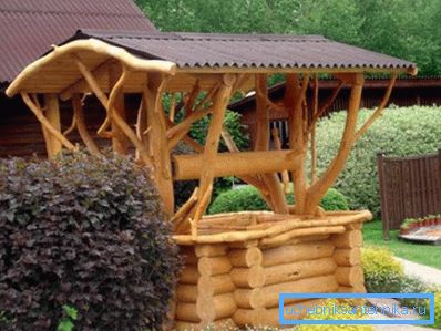 Колодязь в етностилі. Колодязь в етностилі.