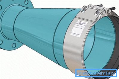 Комбінована модель з обжимной і фланцевої частиною Комбінована модель з обжимной і фланцевої частиною