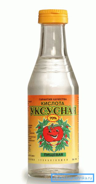 Концентрований оцет. Концентрований оцет.