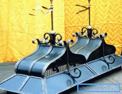 кований димніков