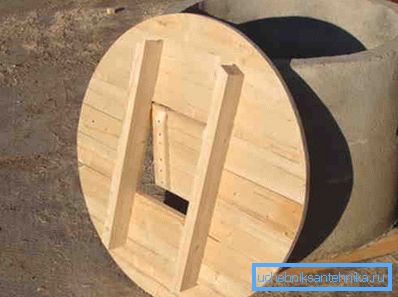 Кругла кришка для колодязя Кругла кришка для колодязя
