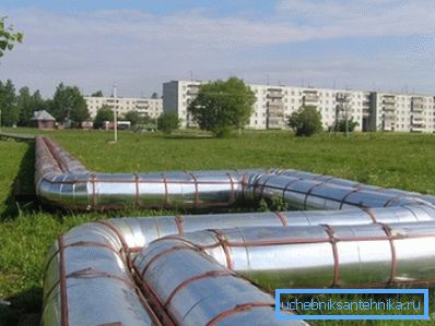 Магістраль з труб ППУ в захисних корпусах Магістраль з труб ППУ в захисних корпусах