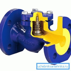 Масивна запірна арматура конструкції під фланцеве з'єднання Масивна запірна арматура конструкції під фланцеве з'єднання