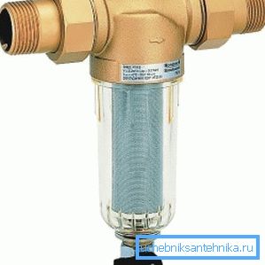 Механічні магістральні фільтри для очищення води з колодязя Механічні магістральні фільтри для очищення води з колодязя
