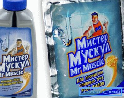 «Містер Мускул» у вигляді порошку і рідини «Містер Мускул» у вигляді порошку і рідини