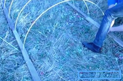 Монтаж ребер каркаса на дерев'яну основу Монтаж ребер каркаса на дерев'яну основу