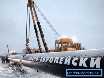 Монтаж труби газопроводу класу міцності К60 Монтаж труби газопроводу класу міцності К60