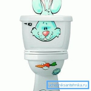 На фото - дитячий варіант унітазу На фото - дитячий варіант унітазу