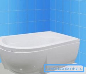 300 На фото - глибокий акриловий піддон