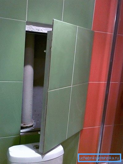 На фото - люк в декоративній обробці стін На фото - люк в декоративній обробці стін