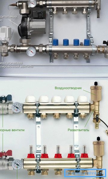 На фото показані основні елементи, заховані в колекторному шафі На фото показані основні елементи, заховані в колекторному шафі
