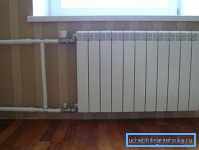 На фото - типовий конвектор з алюмінію. На фото - типовий конвектор з алюмінію.
