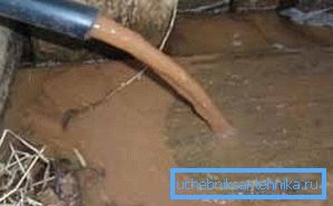 На першому етапі прокачування вода буде не просто брудна, а дуже брудна, але це нормальне явище На першому етапі прокачування вода буде не просто брудна, а дуже брудна, але це нормальне явище