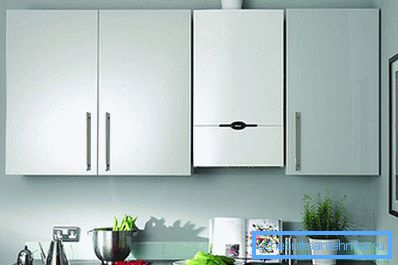 Настінне обладнання BAXI в інтер'єрі кухні Настінне обладнання BAXI в інтер'єрі кухні