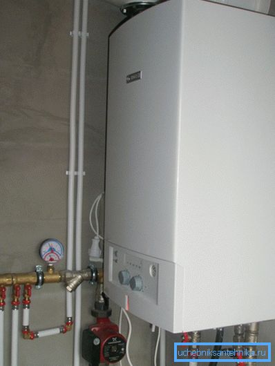 Настінний газовий котел Настінний газовий котел