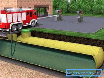Обсяг резервуара для води розраховується індивідуально в залежності від специфіки того чи іншого об'єкта Обсяг резервуара для води розраховується індивідуально в залежності від специфіки того чи іншого об'єкта