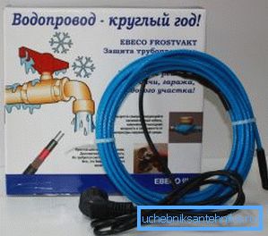 Обігрівальний кабель для водопроводу Обігрівальний кабель для водопроводу