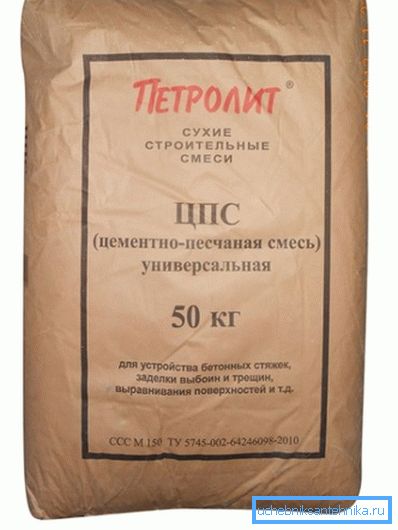 Зразок цементно-піщаної суміші Зразок цементно-піщаної суміші