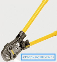 Опресовування кліщами. Опресовування кліщами.