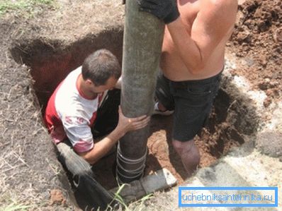 Опускання труби в свердловину Опускання труби в свердловину