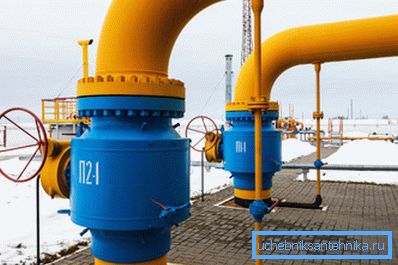 Відведення магістрального газопроводу. Відведення магістрального газопроводу.