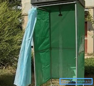 Плівковий простий душ для дачі своїми руками Плівковий простий душ для дачі своїми руками
