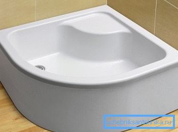 Приклад душового піддону Приклад душового піддону