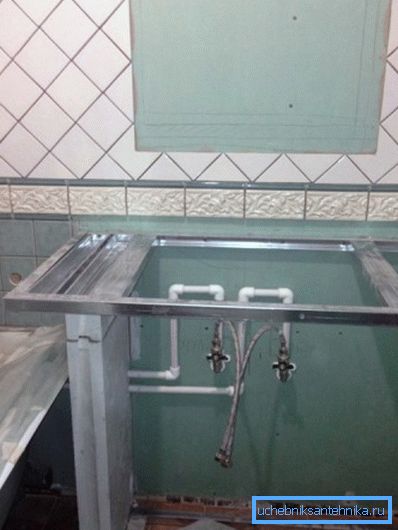 Приклад металевого каркаса