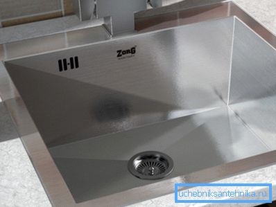 Приклад установки в стільницю Приклад установки в стільницю
