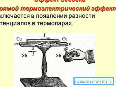 Принцип роботи термопари відкритий майже двісті років тому. Принцип роботи термопари відкритий майже двісті років тому.